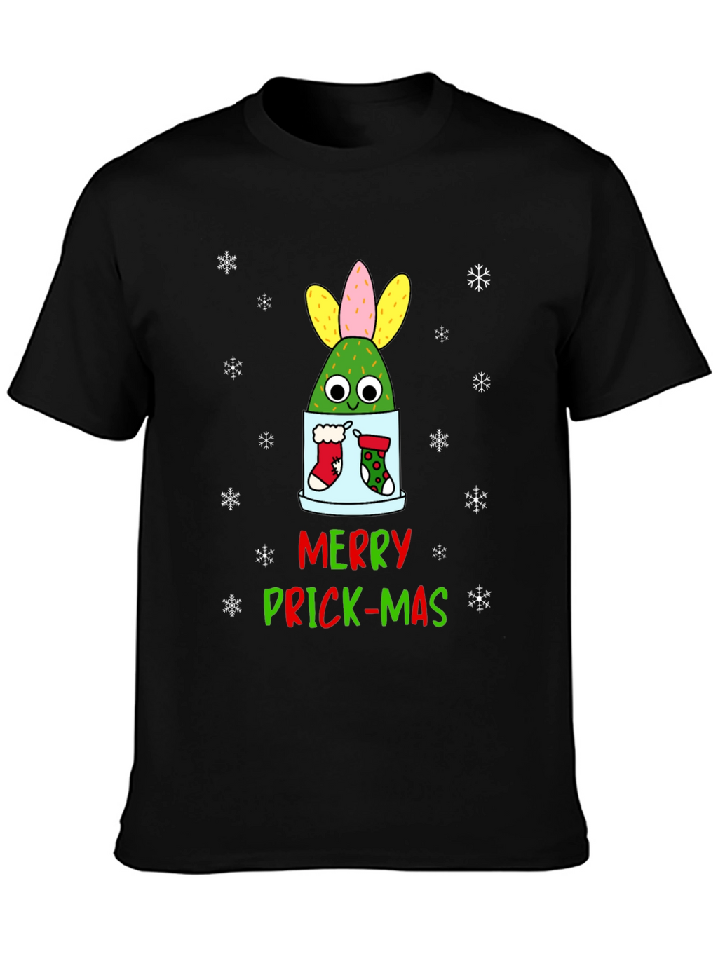 Merry Prick-Mas Cactus T-Shirt