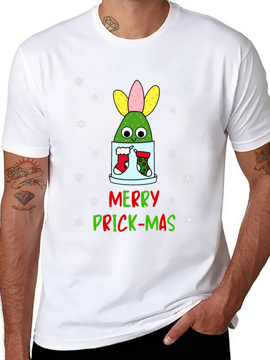 Merry Prick-Mas Cactus T-Shirt