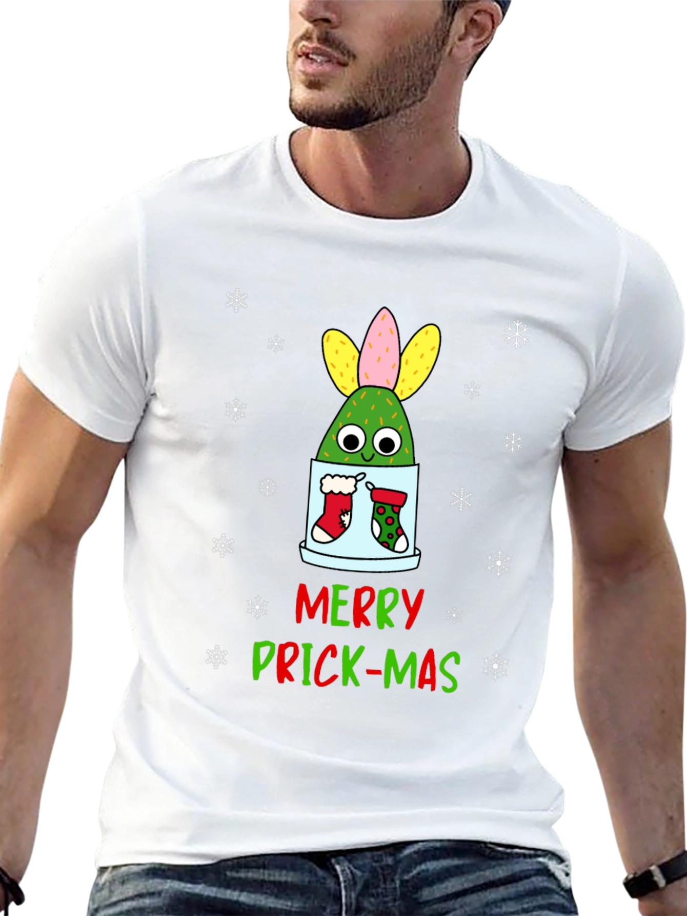 Merry Prick-Mas Cactus T-Shirt