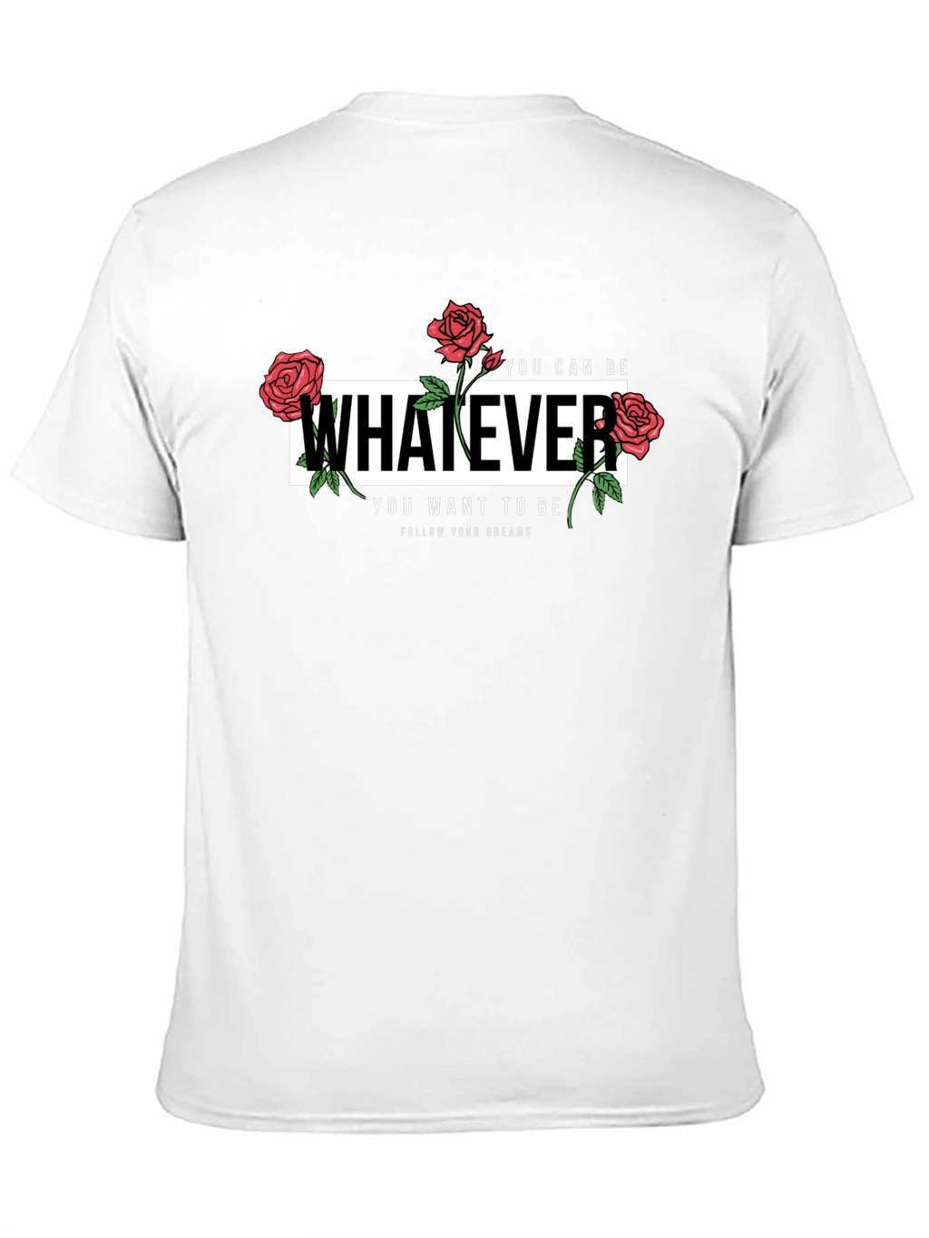Whatever Rose Graphic T-Shirt