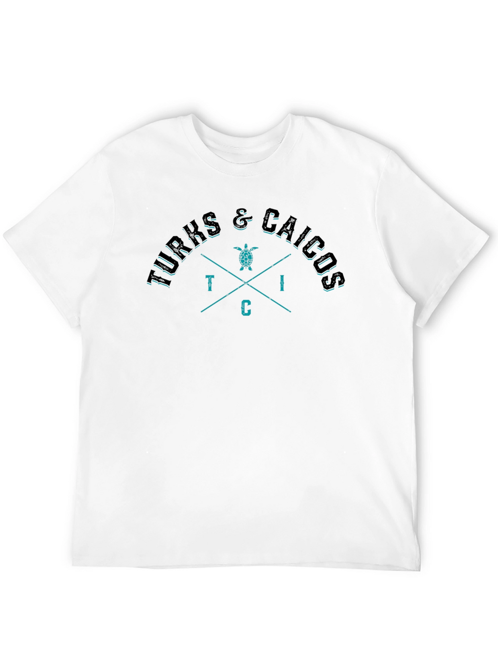 Turks & Caicos Graphic Tee - Black