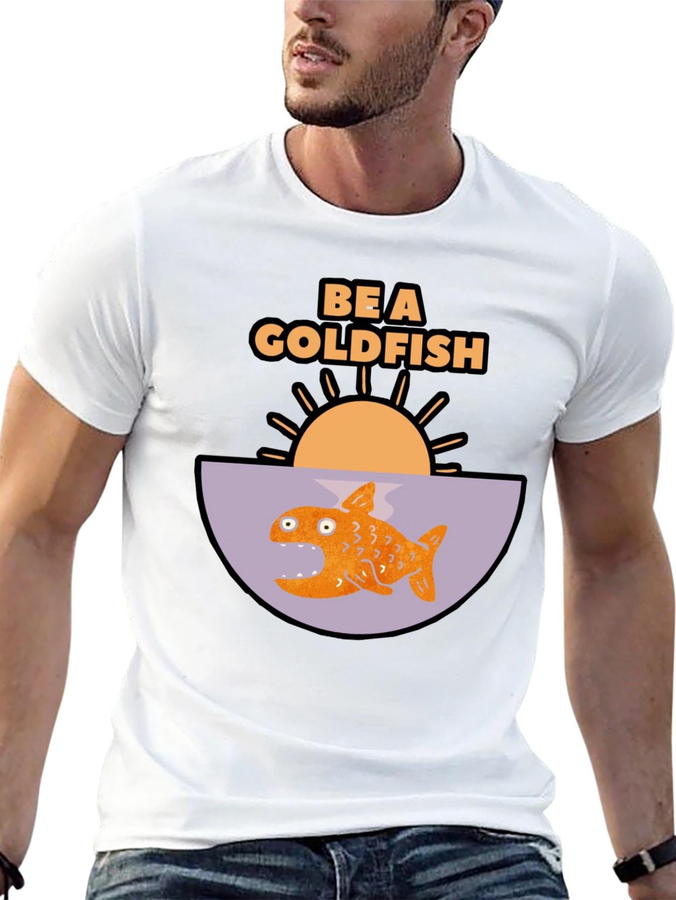 Be a Goldfish Graphic T-Shirt