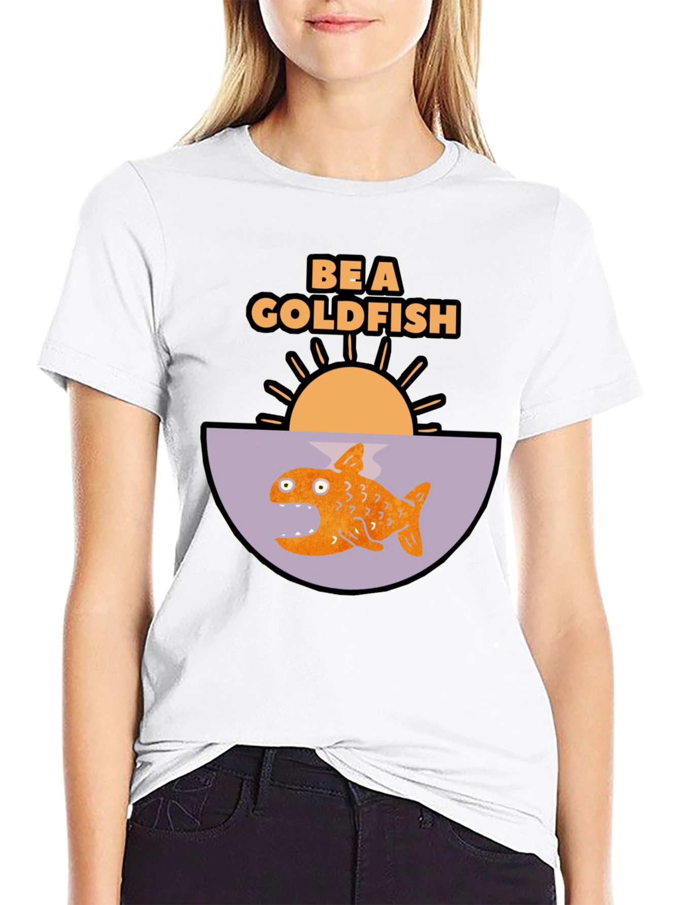 Be a Goldfish Graphic T-Shirt