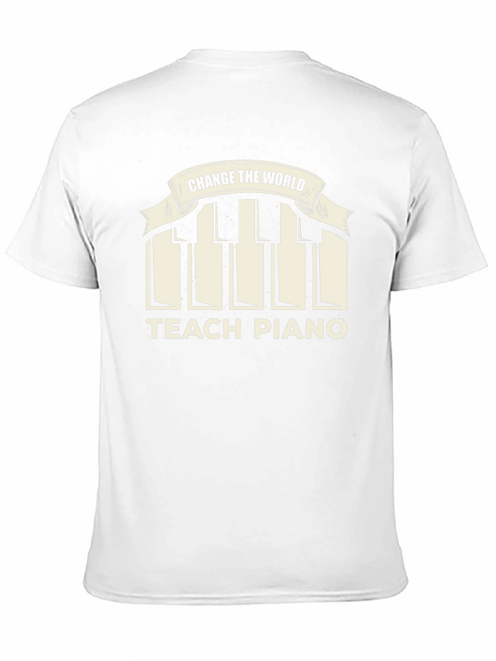 Change the World Teach Piano T-Shirt