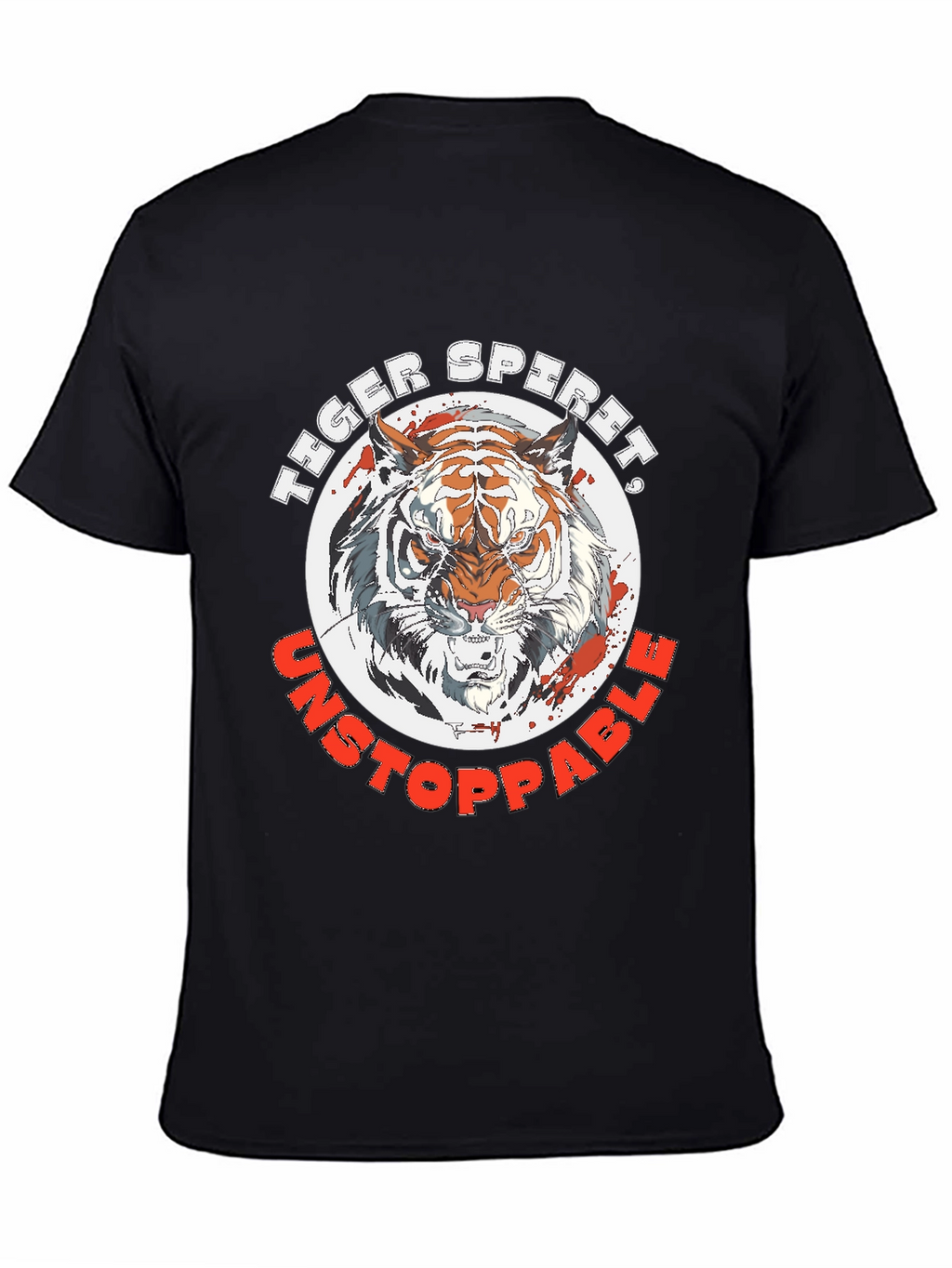 Tiger Spirit T-Shirt - Unstoppable Graphic Tee