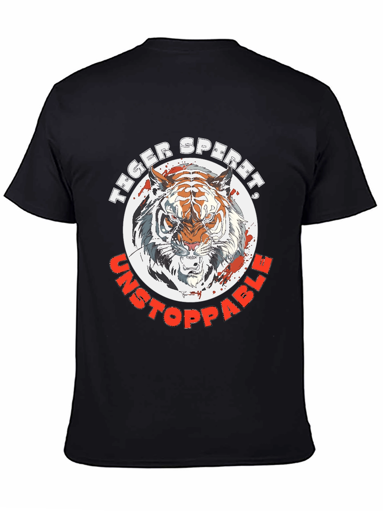 Tiger Spirit T-Shirt - Unstoppable Graphic Tee