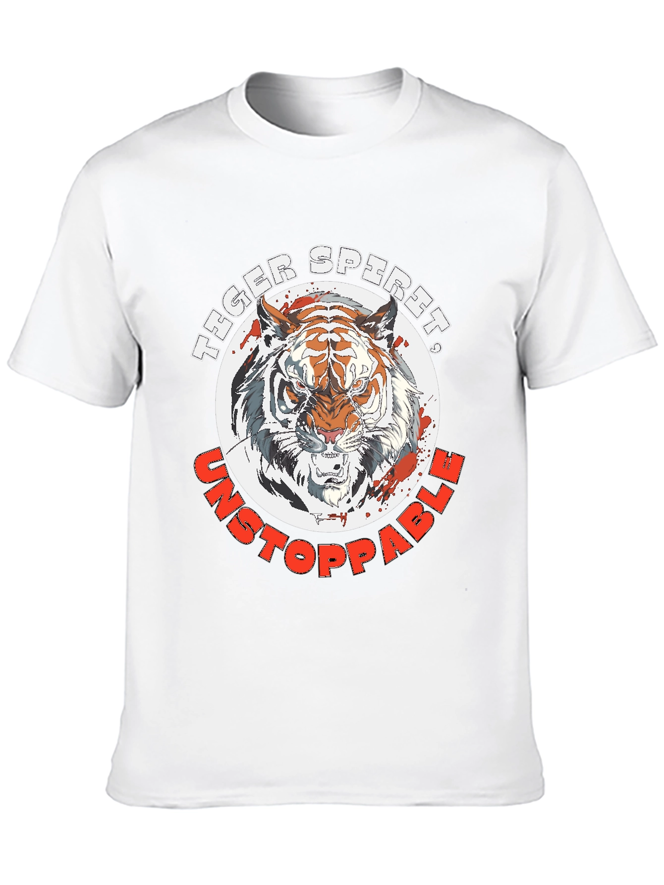 Tiger Spirit T-Shirt - Unstoppable Graphic Tee