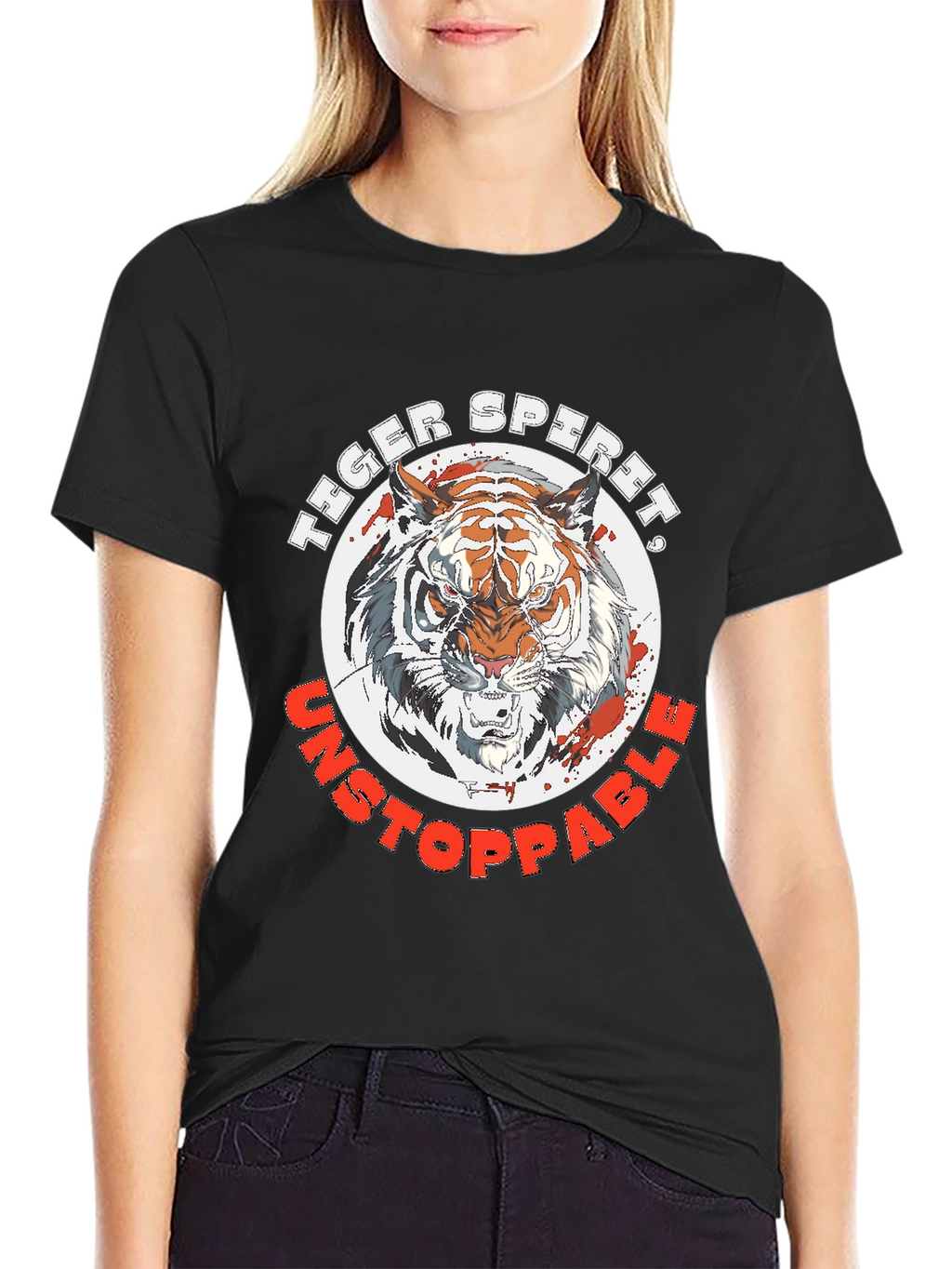 Tiger Spirit T-Shirt - Unstoppable Graphic Tee