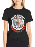 Tiger Spirit T-Shirt - Unstoppable Graphic Tee