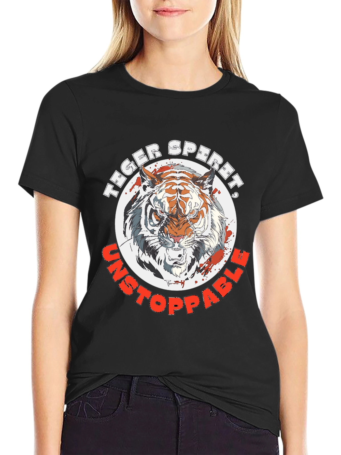 Tiger Spirit T-Shirt - Unstoppable Graphic Tee