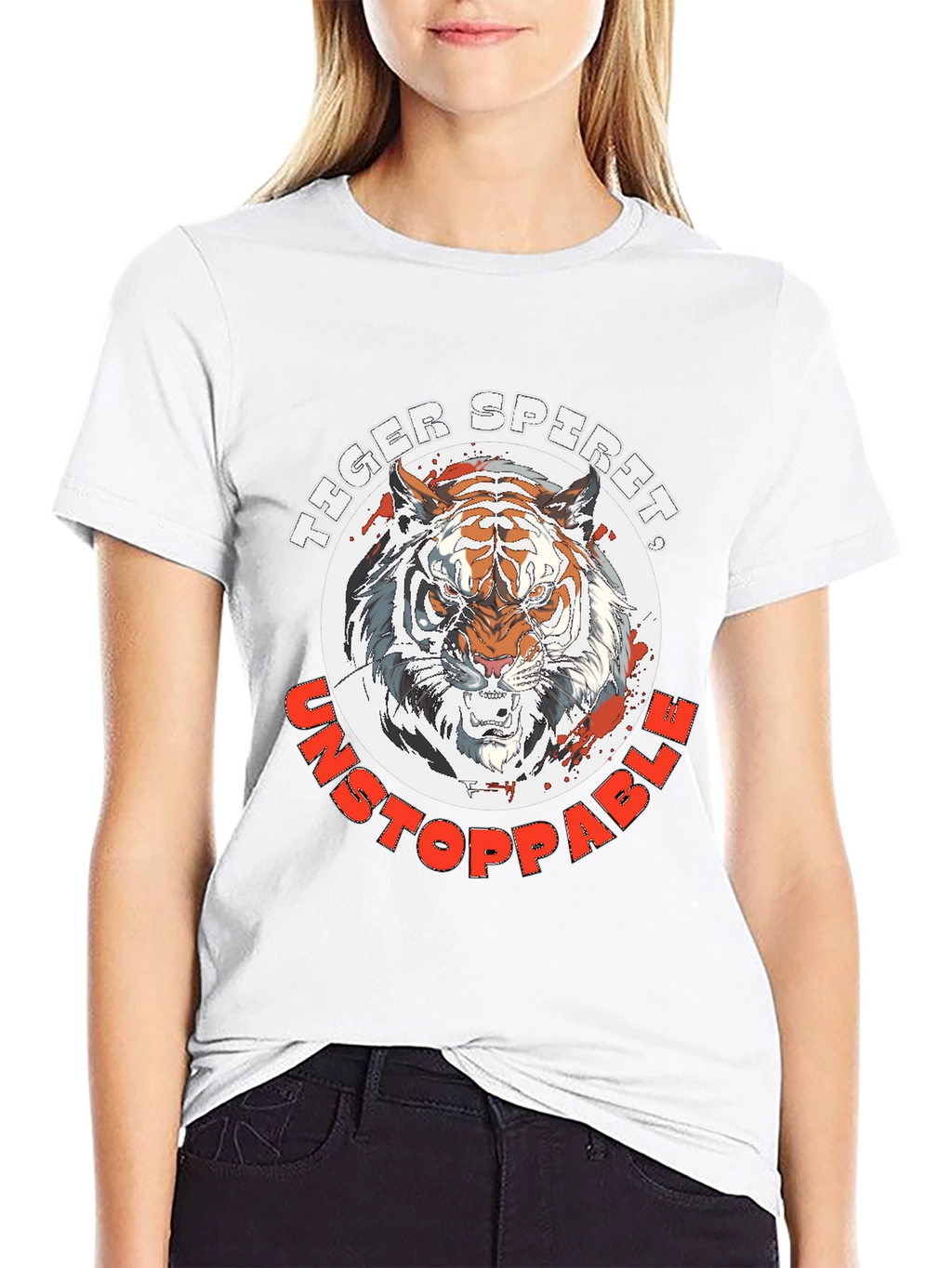 Tiger Spirit T-Shirt - Unstoppable Graphic Tee