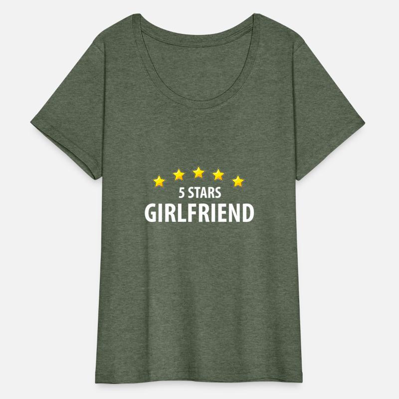5 Stars Girlfriend - best gift funny shirt