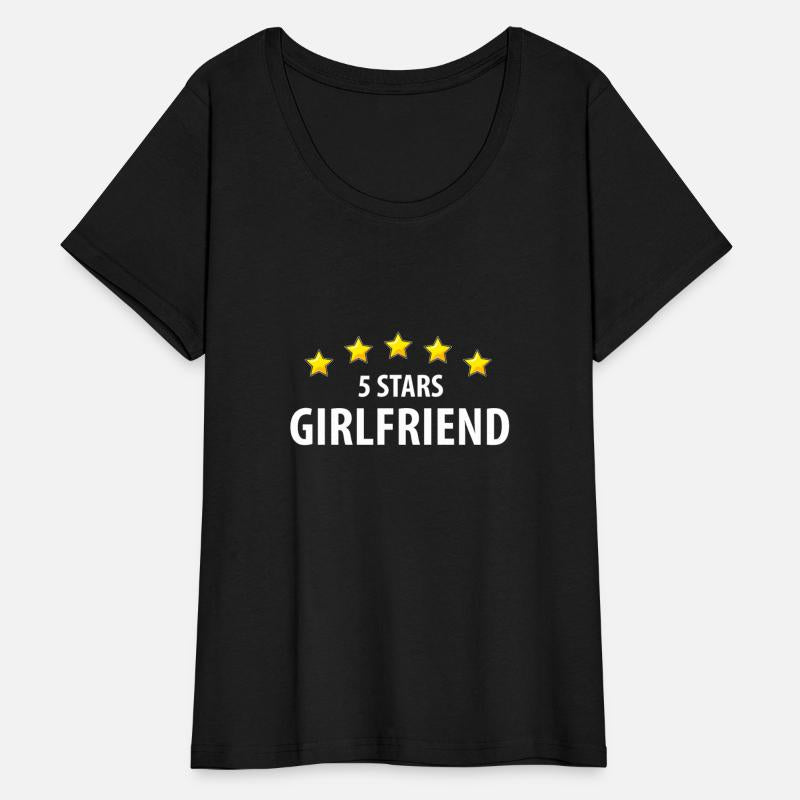 5 Stars Girlfriend - best gift funny shirt