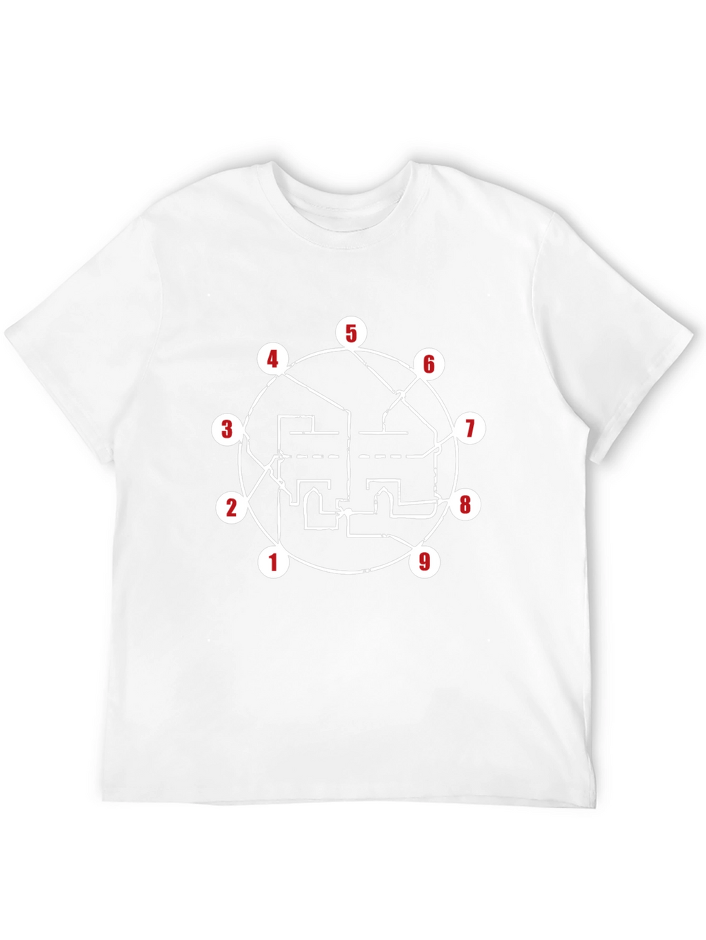 Graphic Tee - Abstract Circle Design