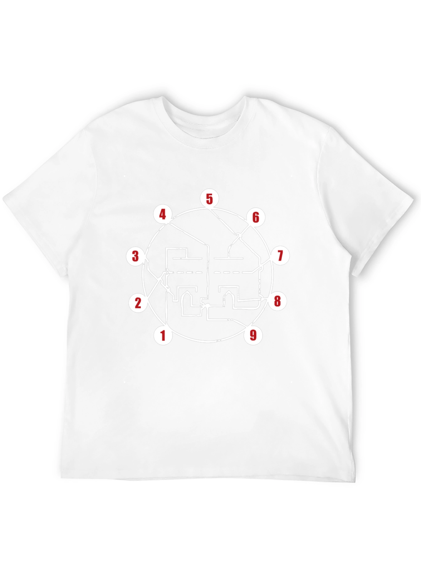 Graphic Tee - Abstract Circle Design