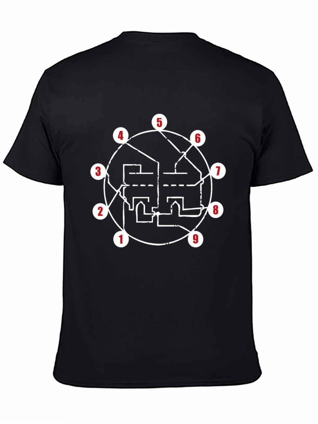 Graphic Tee - Abstract Circle Design