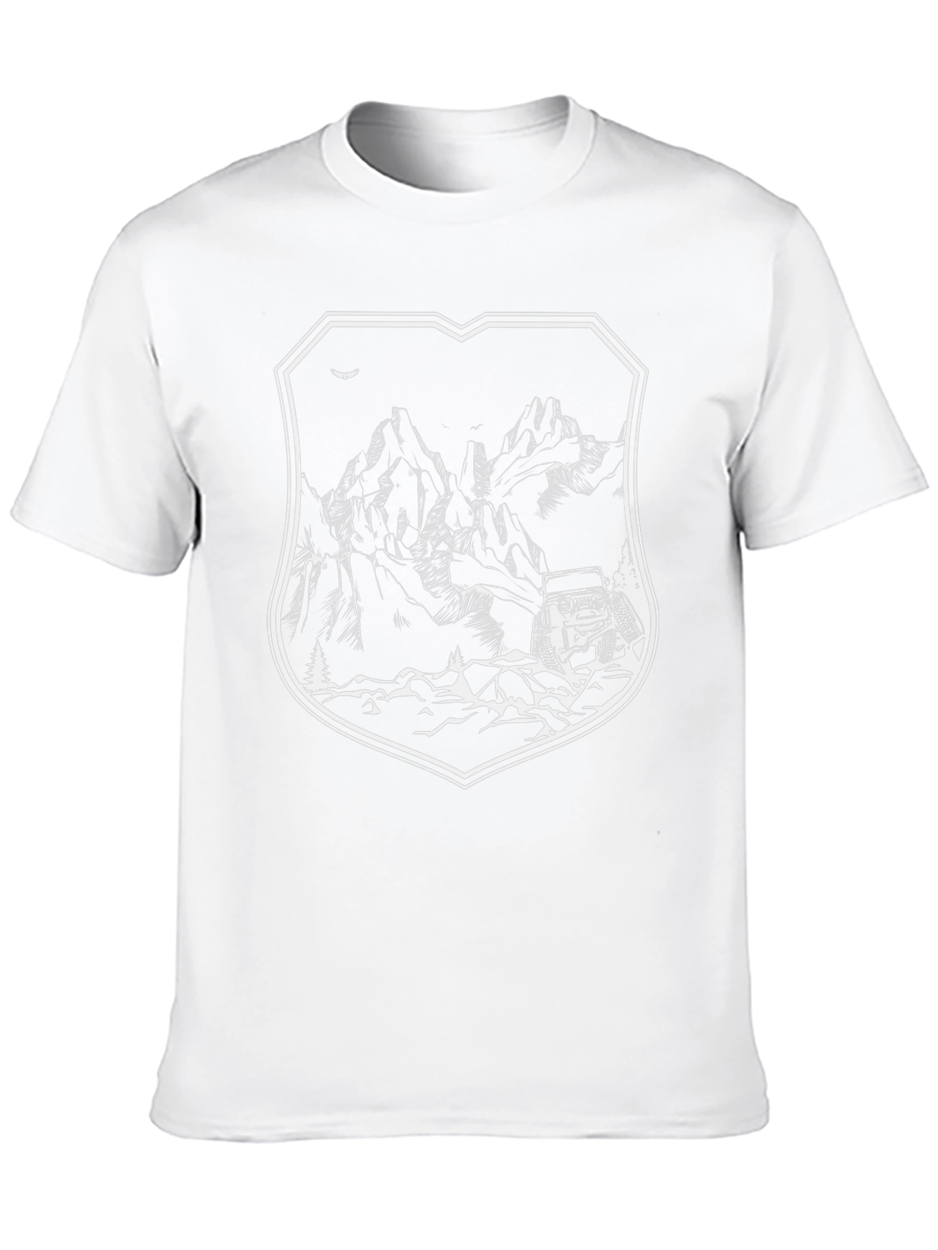 Off-Road Adventure Black T-Shirt