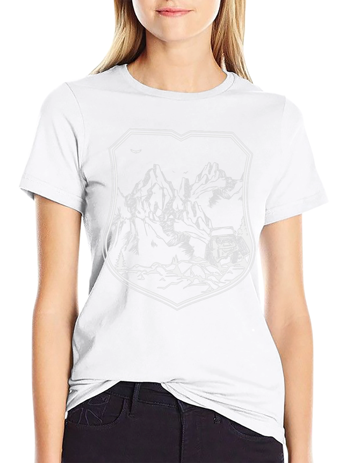 Off-Road Adventure Black T-Shirt