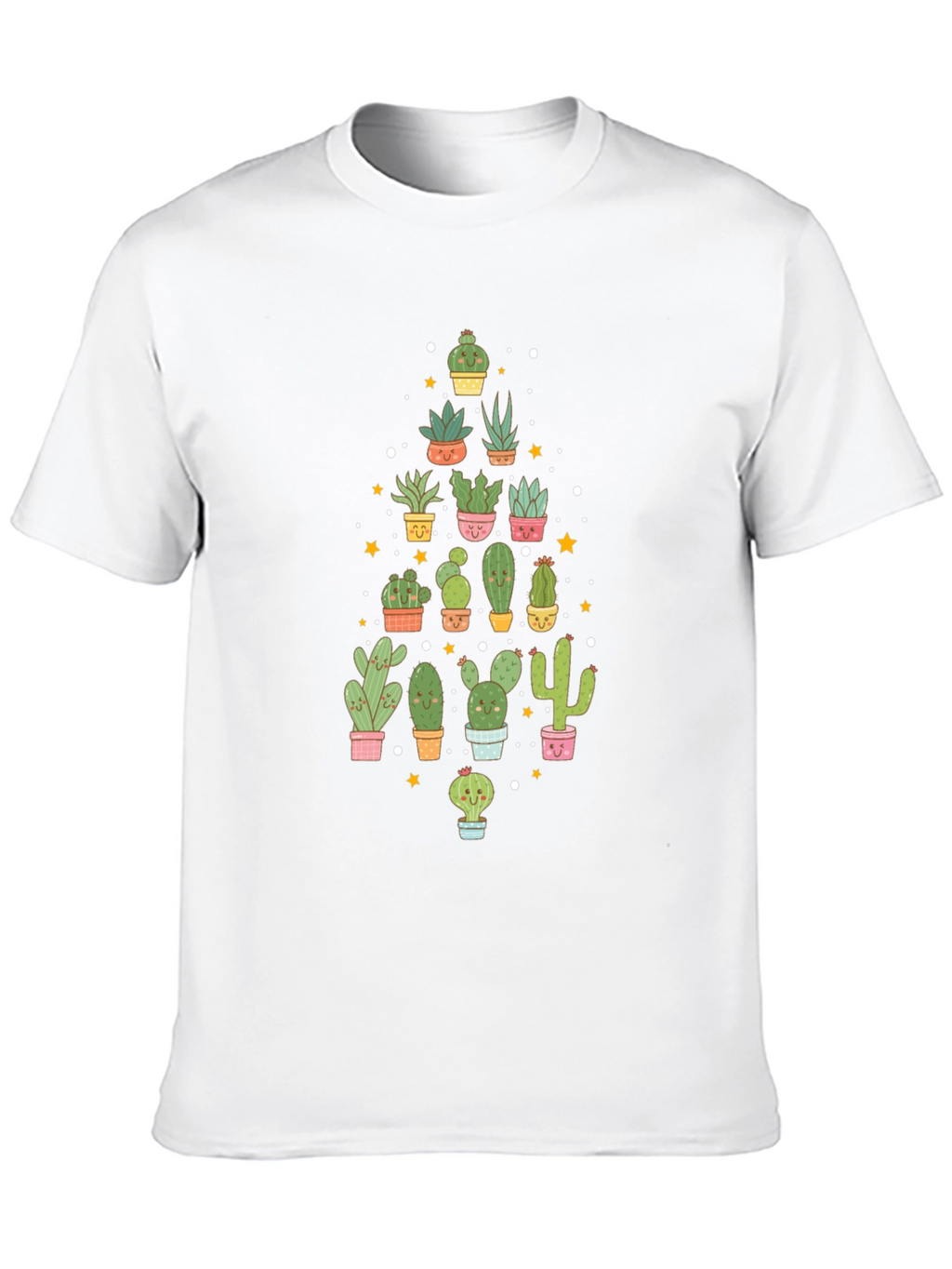 Cactus Lover Black T-Shirt