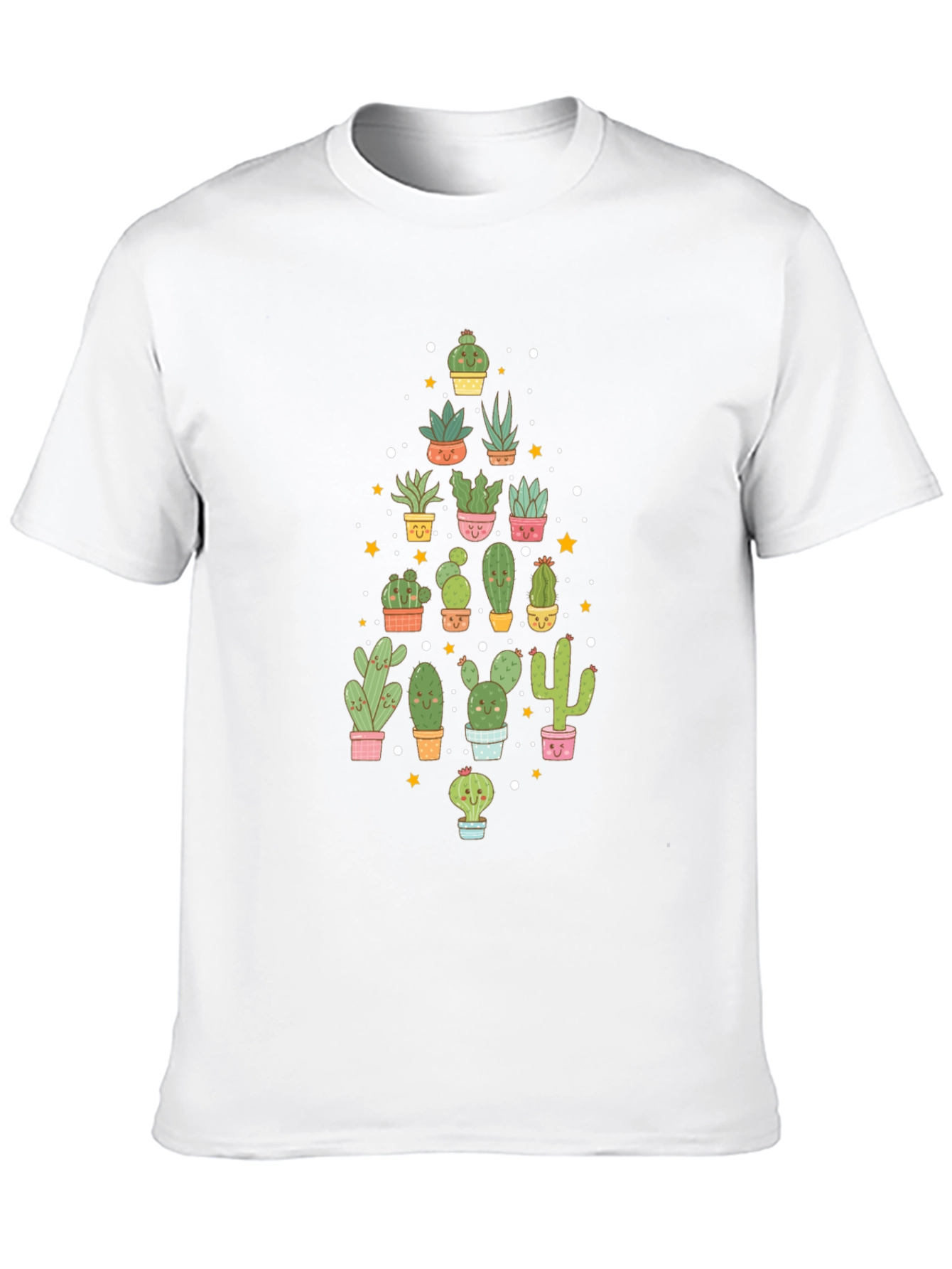 Cactus Lover Black T-Shirt