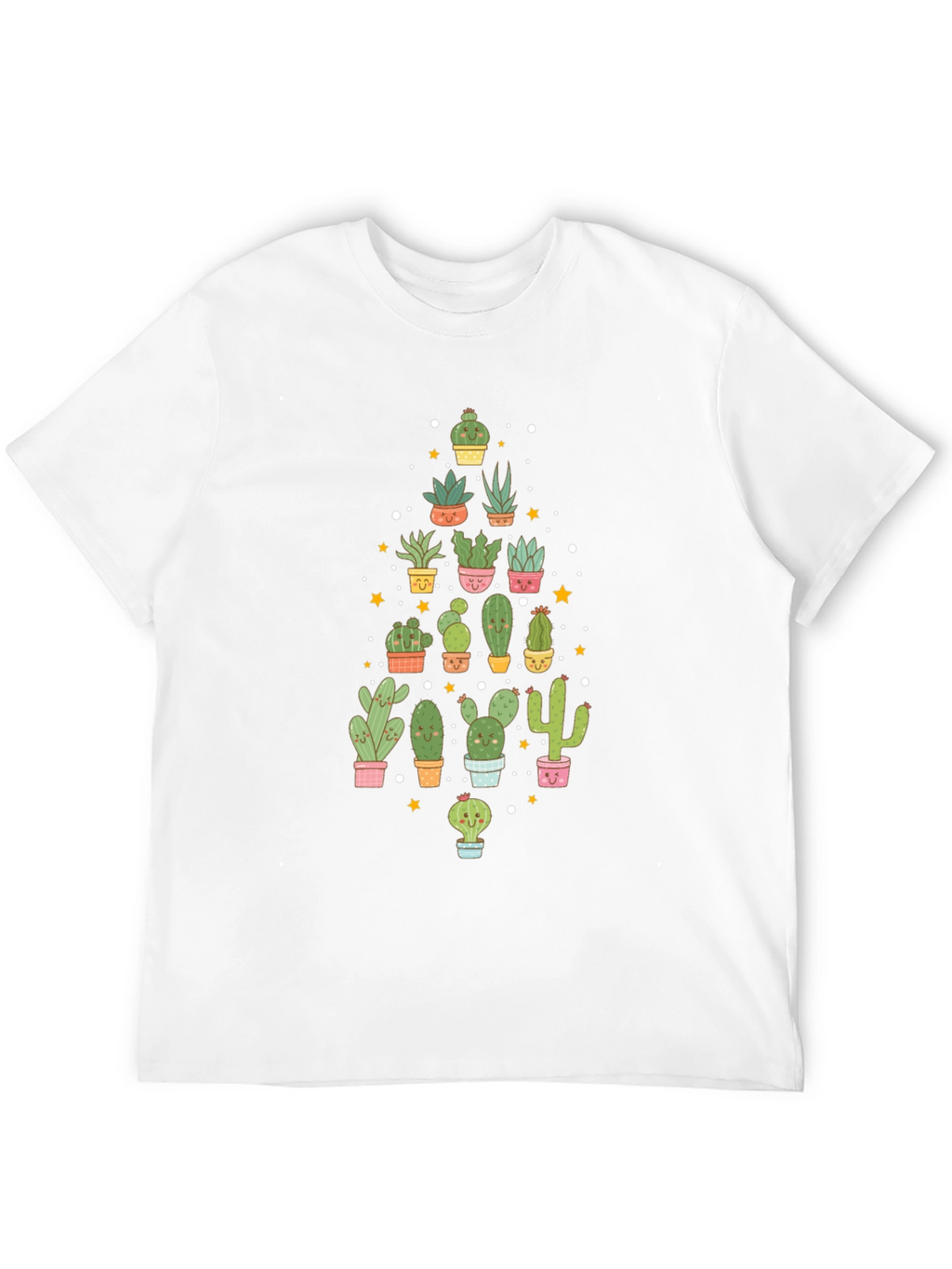 Cactus Lover Black T-Shirt