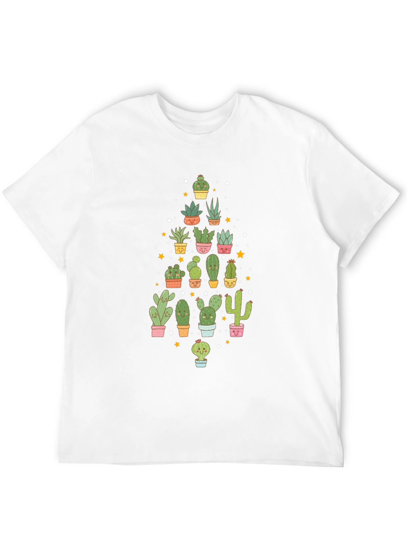 Cactus Lover Black T-Shirt