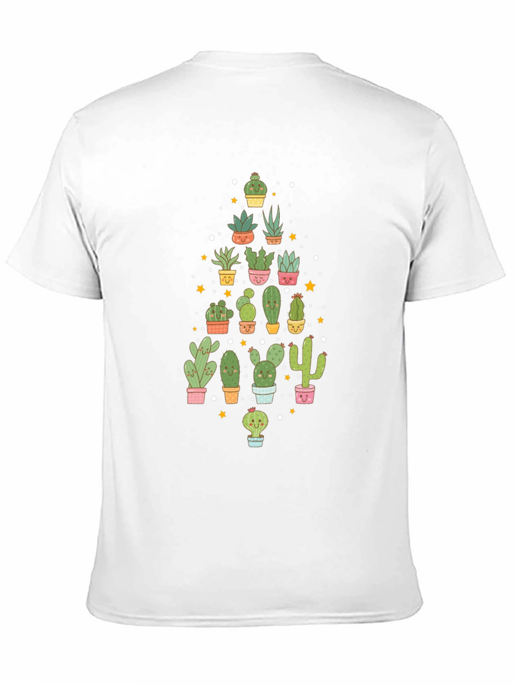 Cactus Lover Black T-Shirt
