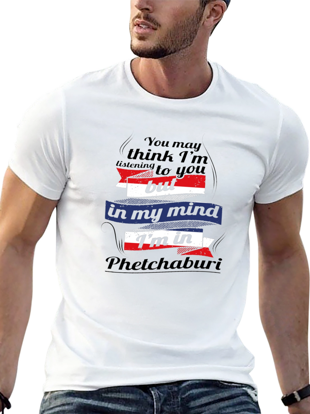 Phetchaburi Mind T-Shirt Funny Travel Tee