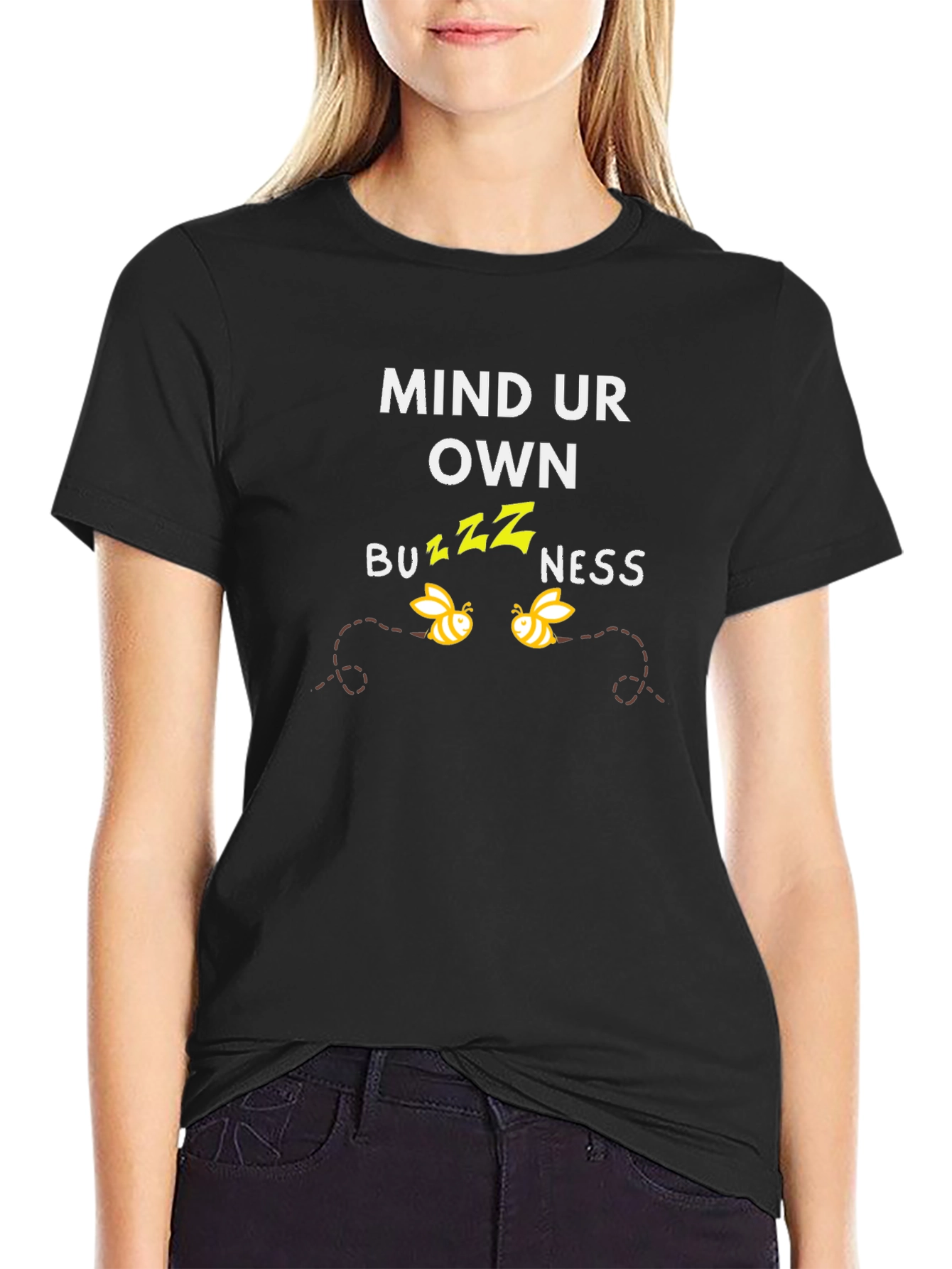 Mind Ur Own Buzzness Graphic Tee