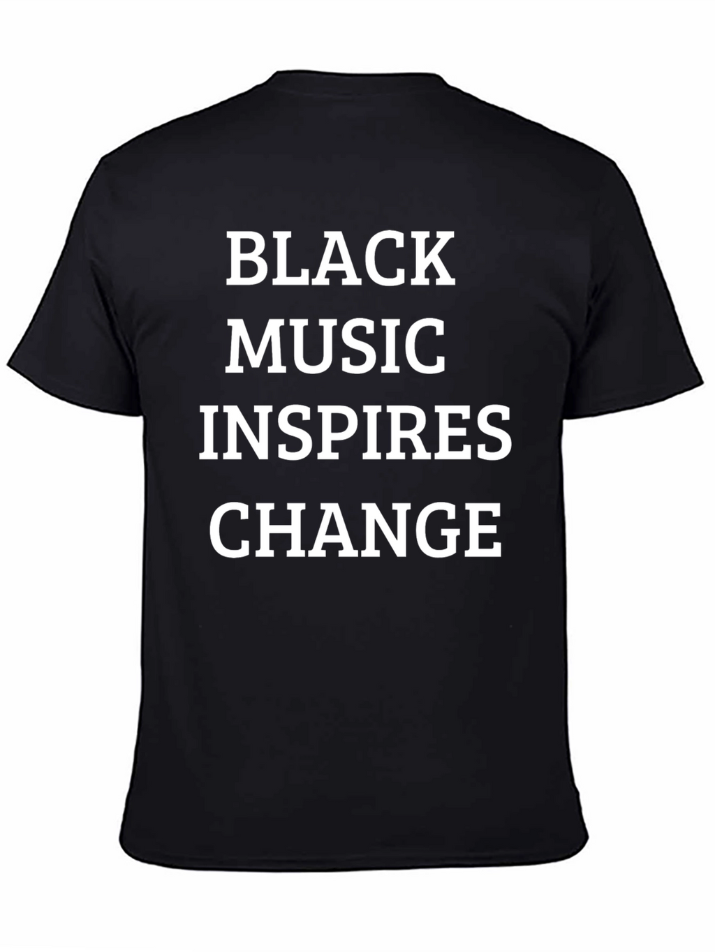 Black Music Inspires Change Graphic Tee