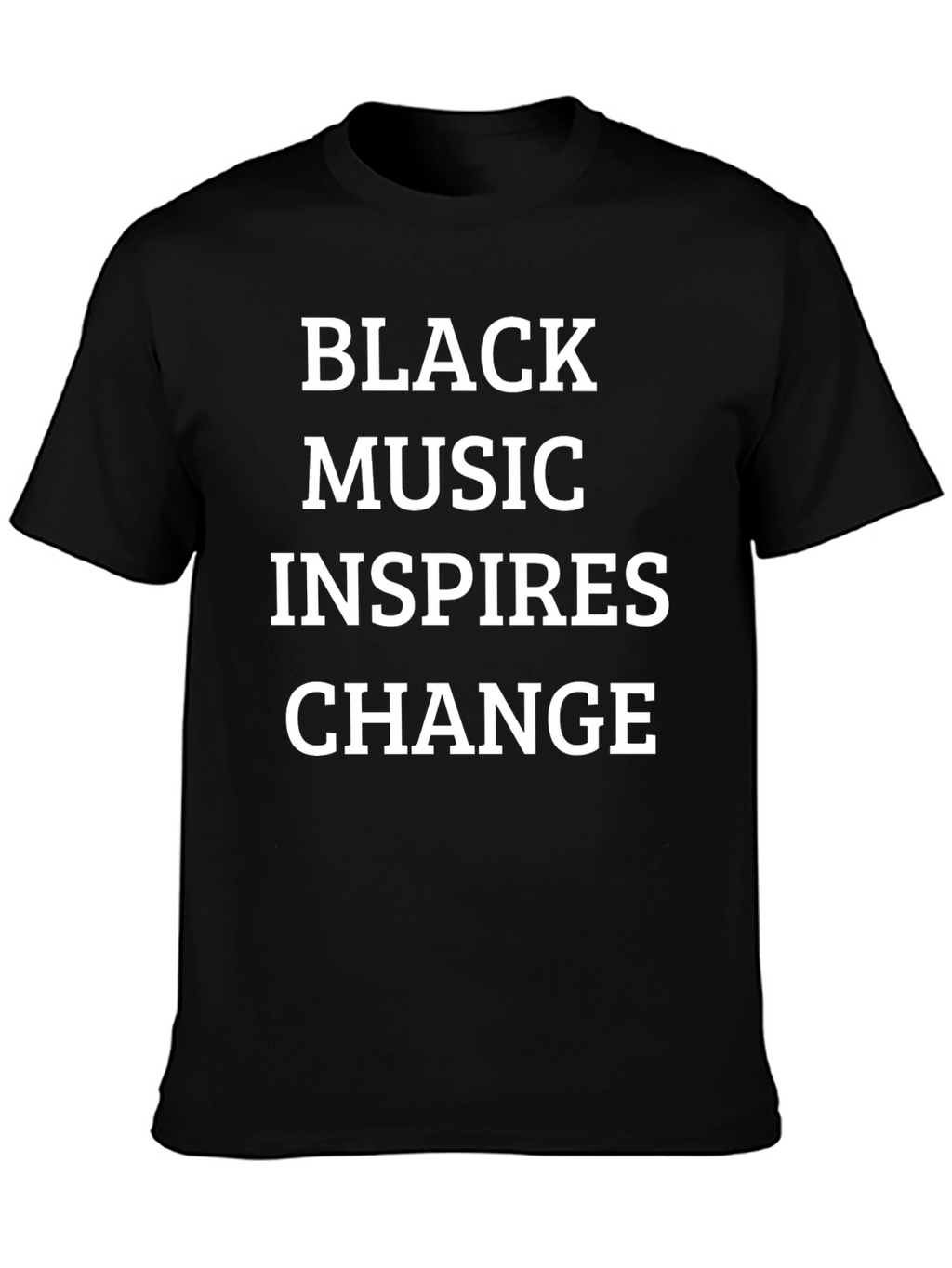 Black Music Inspires Change Graphic Tee