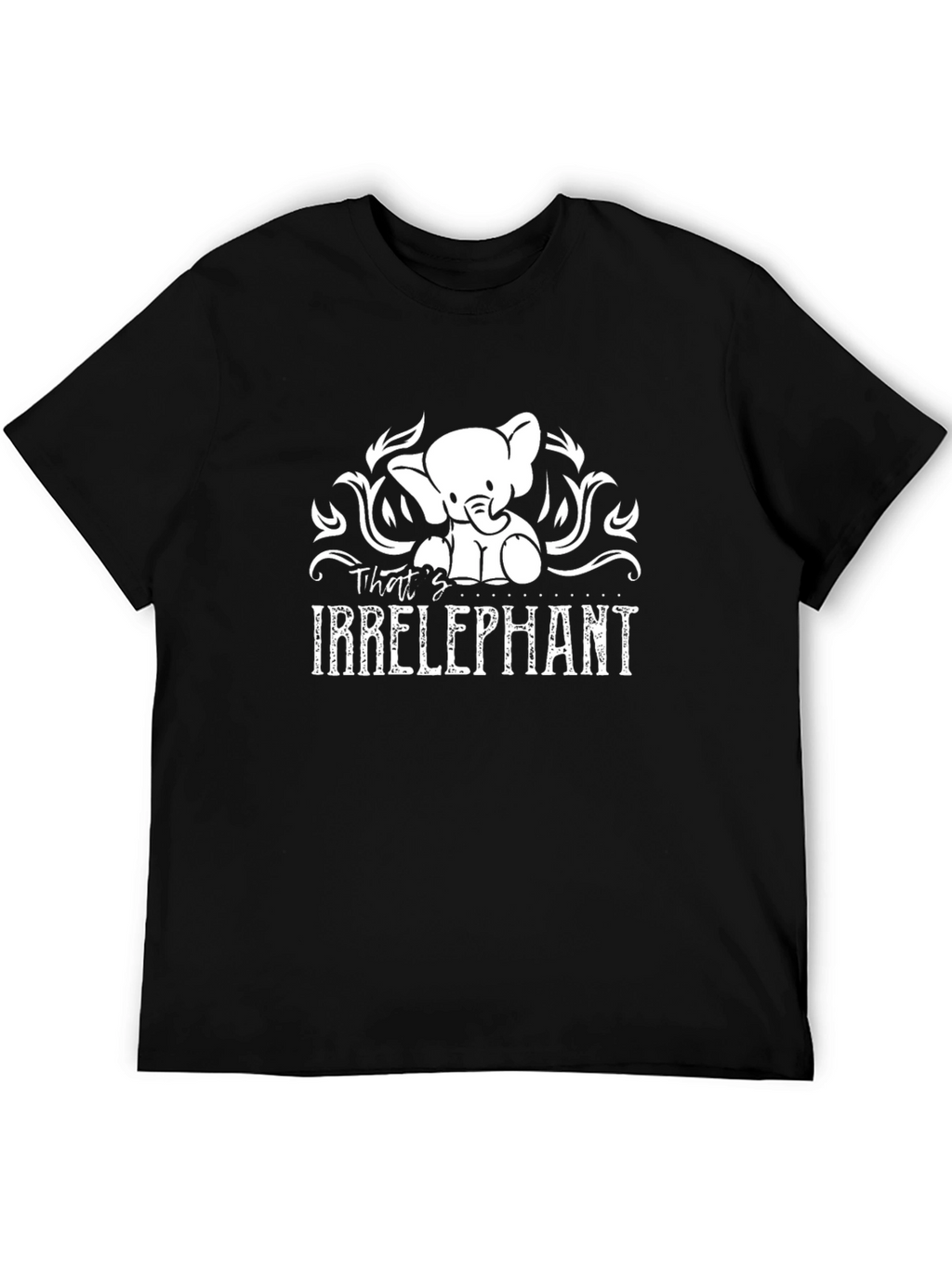 Irrelephant Graphic T-Shirt - Cute Elephant Design