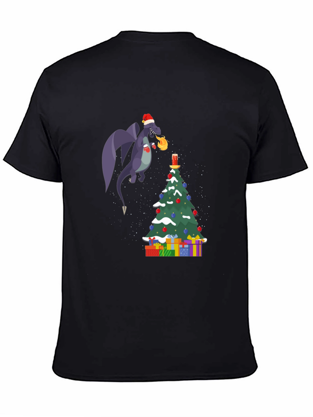 Festive Dragon Christmas T-Shirt
