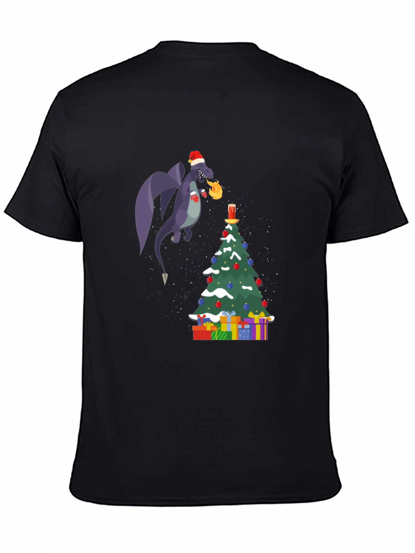 Festive Dragon Christmas T-Shirt