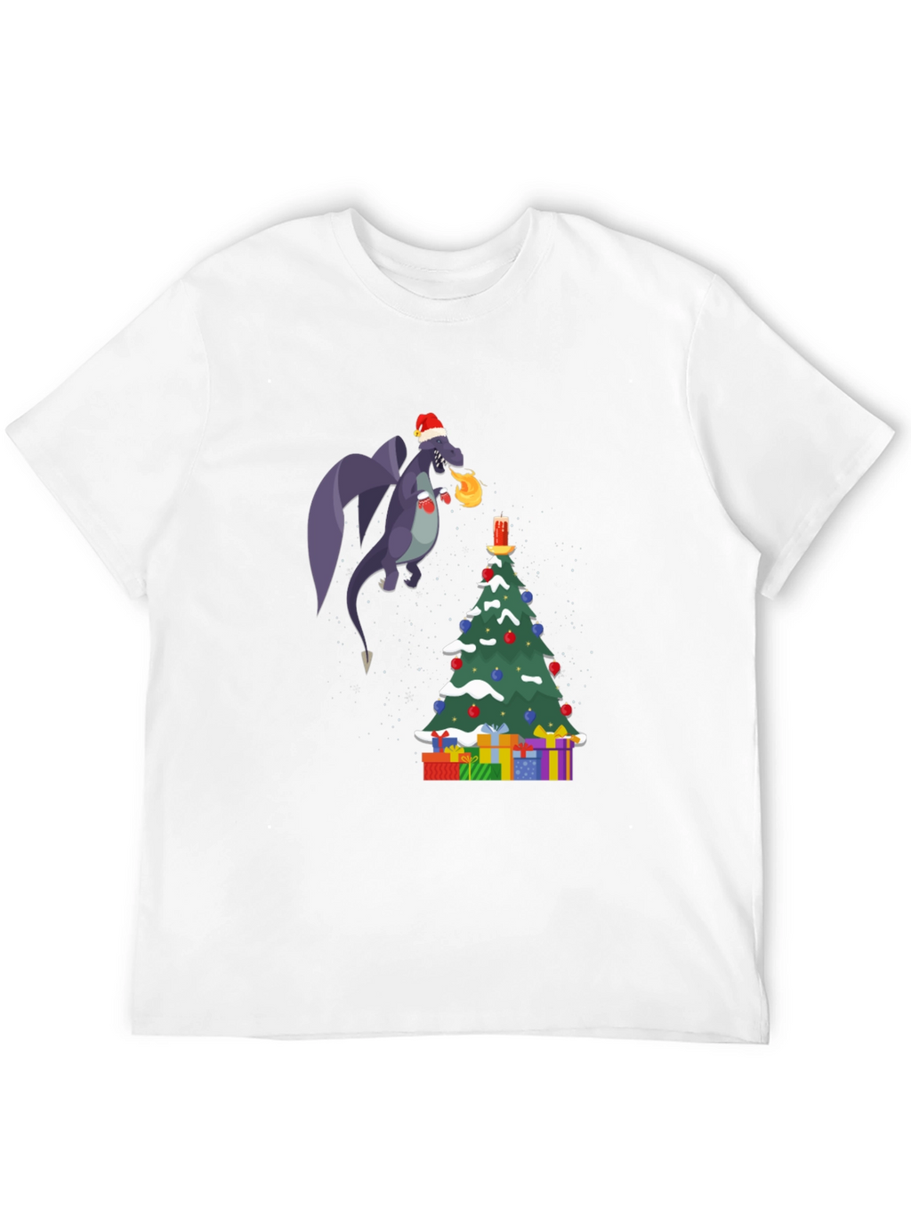 Festive Dragon Christmas T-Shirt