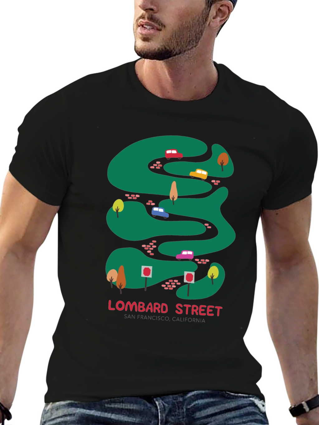 Lombard Street San Francisco T-Shirt