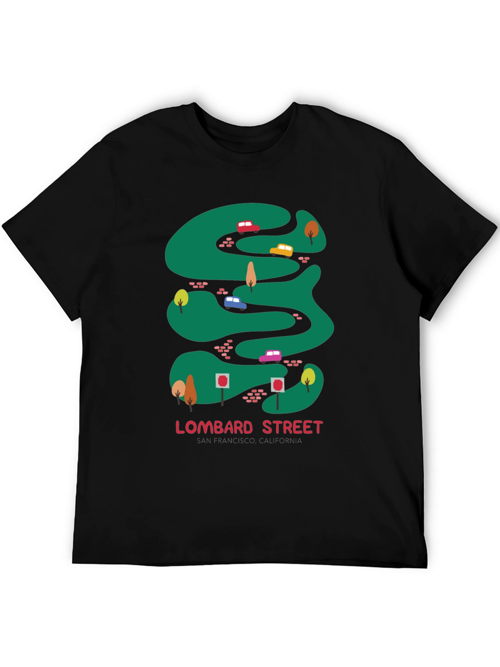 Lombard Street San Francisco T-Shirt
