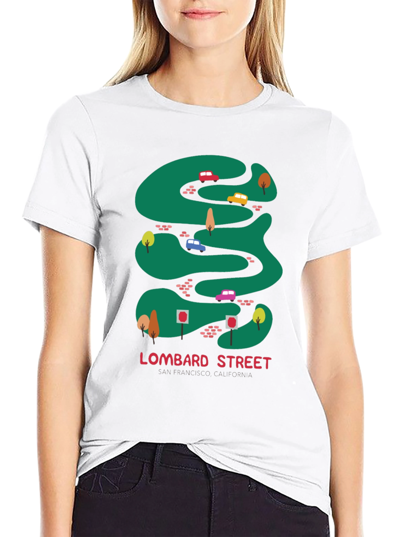 Lombard Street San Francisco T-Shirt