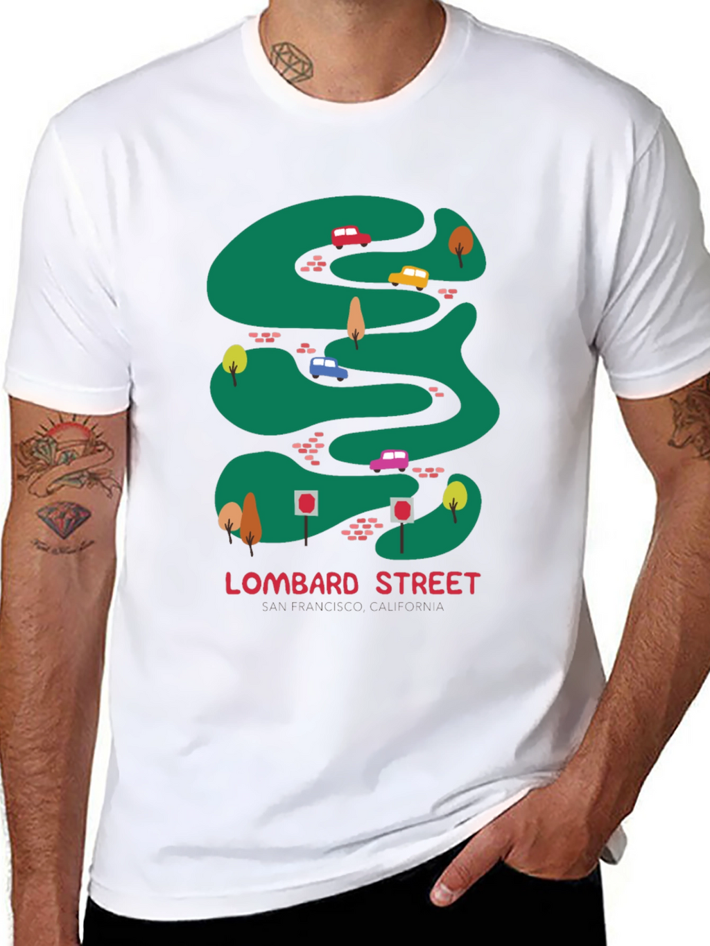 Lombard Street San Francisco T-Shirt