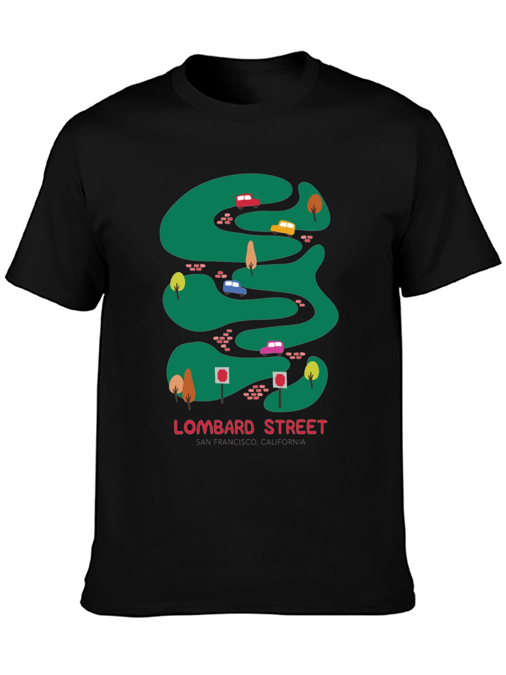 Lombard Street San Francisco T-Shirt