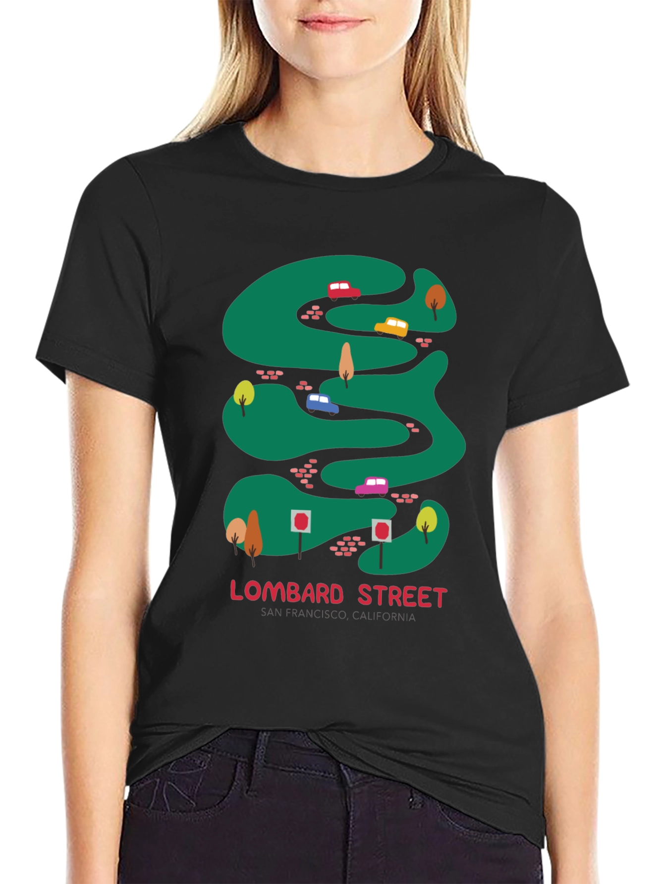 Lombard Street San Francisco T-Shirt