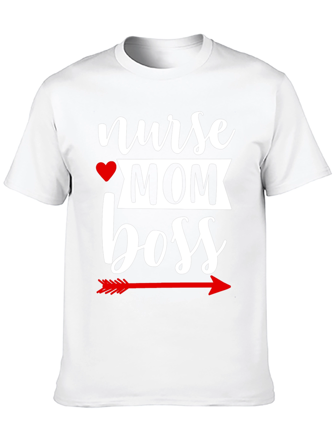 Nurse Mom Boss Graphic T-Shirt