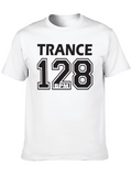 Trance 128 BPM Graphic T-Shirt - Music Lover Tee