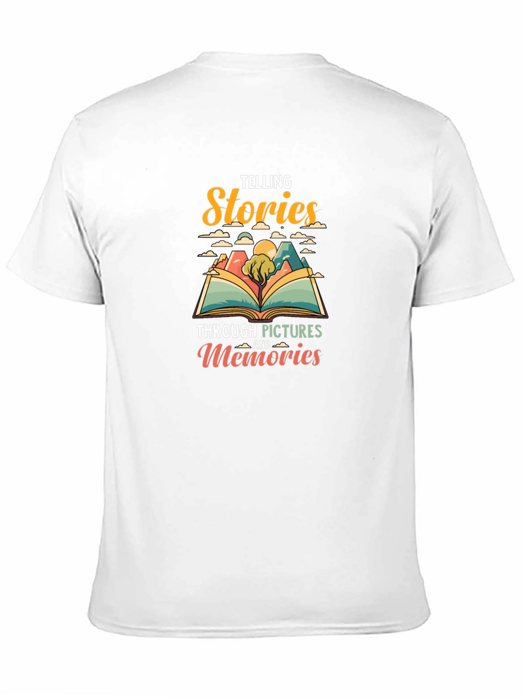 Telling Stories Graphic Tee - Black Unisex T-Shirt