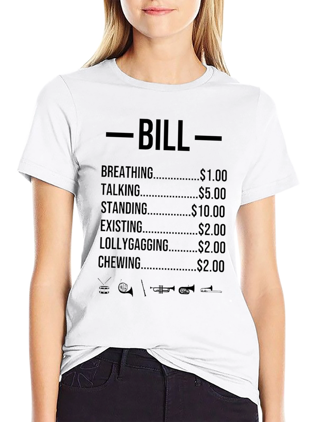 Humorous Bill Pricing T-Shirt