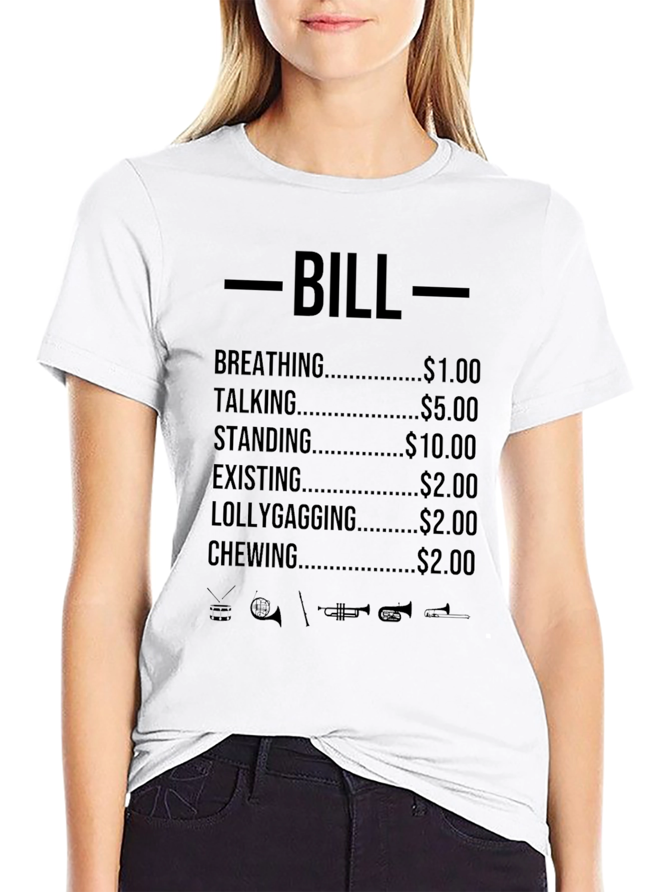 Humorous Bill Pricing T-Shirt