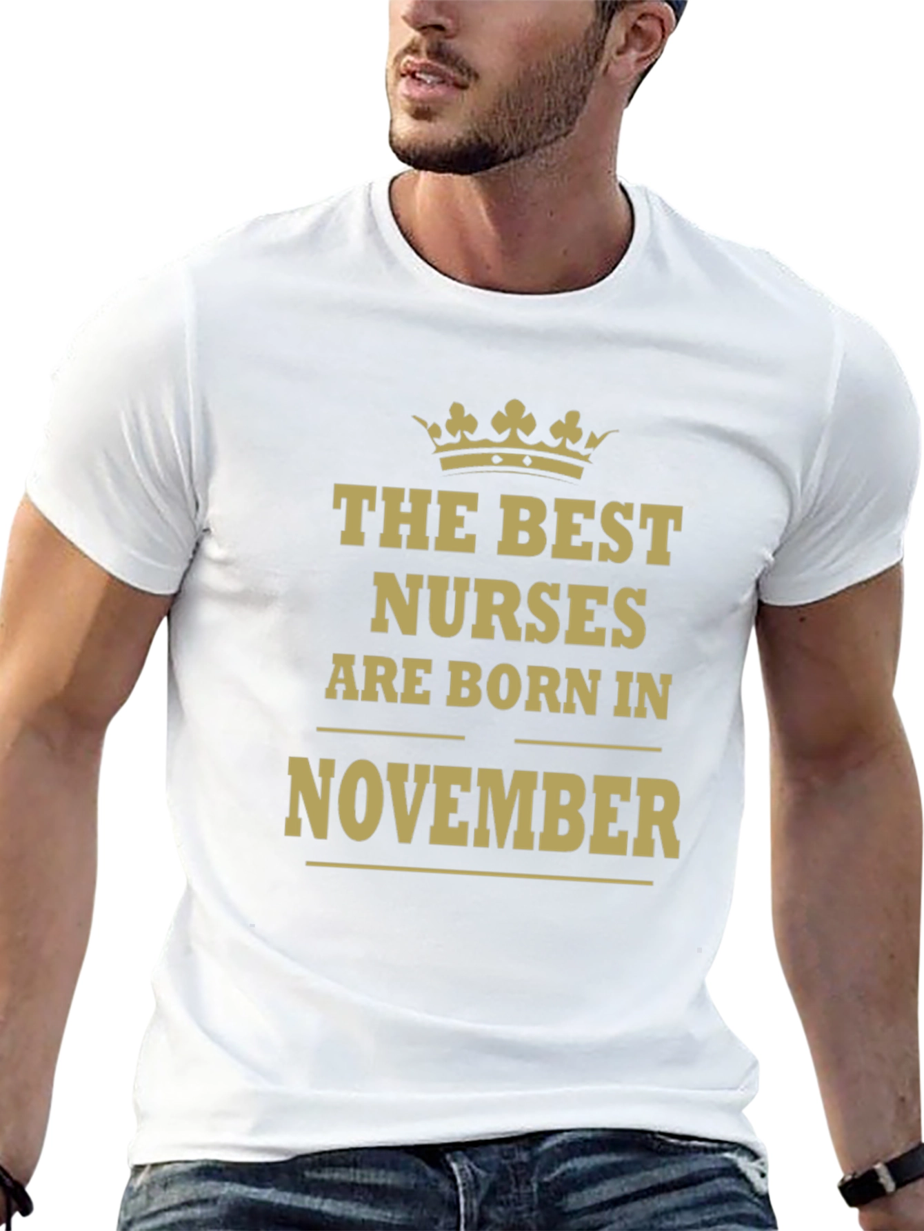 The Best Nurses Are Born In November T-Shirt