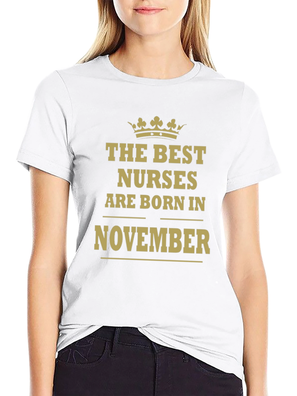 The Best Nurses Are Born In November T-Shirt