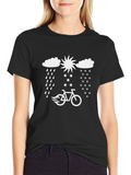 Weather Ride Graphic Tee - Stylish & Unique