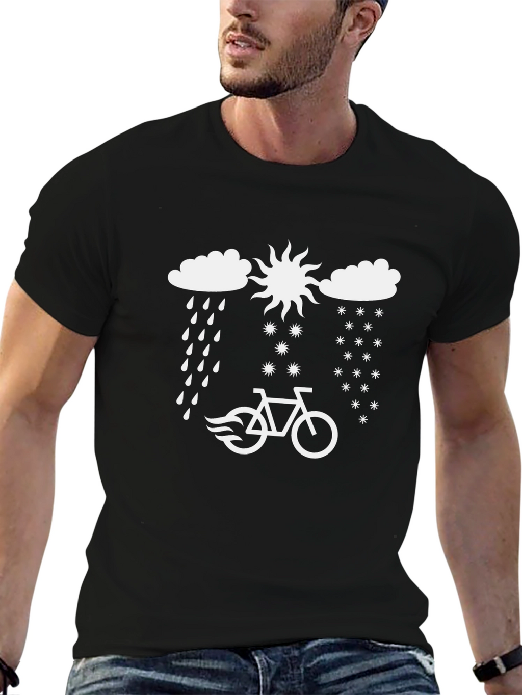 Weather Ride Graphic Tee - Stylish & Unique